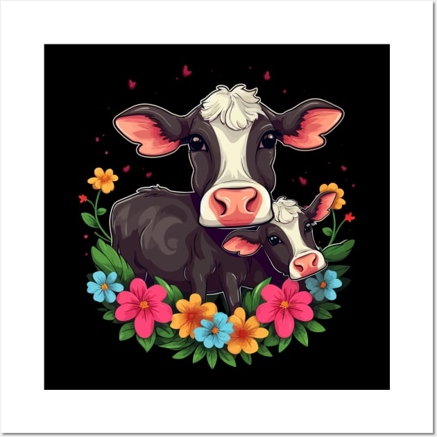 Cow Mothers Day Wall Art by JH Mart